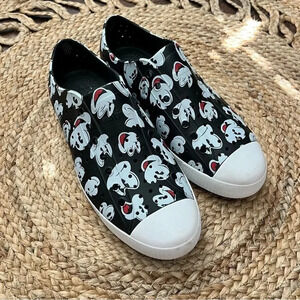 Native Disney Mickey Mouse Waterproof Comfort Slip On Shoes Women's 11 Men's 9